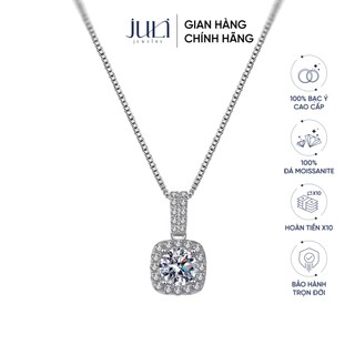 Vòng cổ Bạc Ý đính Kim Cương cao cấp-100% bằng Bạc Ý mang phong cách Châu Âu thời thượng | VC24 JULI