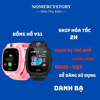 Đồng Hồ Trẻ Em Y36 Gắn Sim – Định Vị, Gọi Điện, Chụp Ảnh Từ Xa Bảo Hành 6 Tháng NOMERCYSTOY