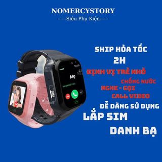 Đồng Hồ Thông Minh Secura 4G Lite| Cuộc gọi thoại & video | Theo dõi vị trí trẻ em Bảo Hành 6 Tháng NOMERCYSTOY