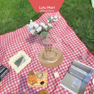 Thảm Dã Ngoại Picnic Hoạ Tiết, Thích Hợp Đi Du Lịch, Đi Phượt Chụp Ảnh, Bạt Trải Cắm Trại Gấp Gọn - Lutu Mart
