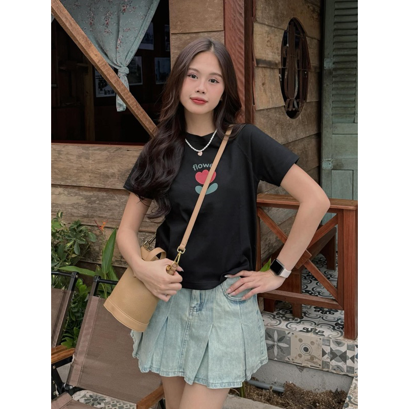 Áo Thun - BBT - 1 Bông Hoa - flower