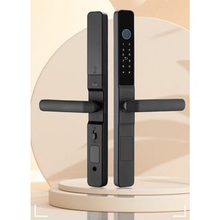 Khóa vân tay cửa nhôm TTlock 23, lưu được 100 vân tay, mật mã, kết nối wifi qua app, hàng chính hãng