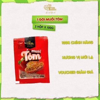 Muối tôm ít muối nhiều tôm 1 gói 10g - hàng chính hãng tômtastic