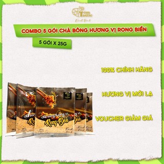 Chà bông tôm rong biển gói 25g - hàng chính hãng tômtastic