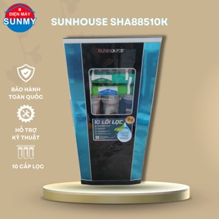 Máy Lọc Nước RO SUNHOUSE SHA88510K 10 lõi cao cấp, Lọc nước sunhouse 10 lõi - Hàng trưng bày bảo hành chính hãng