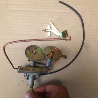 Cụm Chế Đánh Lửa Bếp Gas Âm Cơ Họng Đôi (Đánh Điện Bằng Magneto)