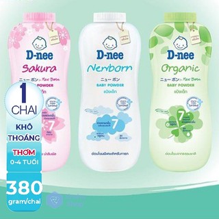 Phấn thơm em bé Dnee 350g, phấn thoa cho em bé dnee kid.!