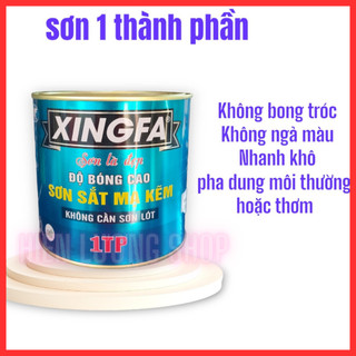 SƠN SẮT MẠ KẼM 1 THÀNH PHẦN XINGFA LON 800ML (900gr)