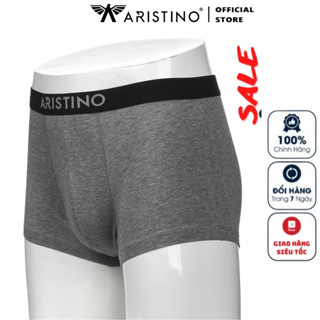 Quần Lót Nam Boxer Sịp Đùi Nam ARISTINO ABX03707 Quần Xì Chất Liệu Cotton Mềm Mại Thoáng Mát Dễ Chịu Co Giãn Thoải Mái