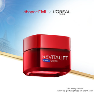 Kem dưỡng săn chắc da và giảm nếp nhăn L'Oreal Paris Revitalift ban đêm 50ml (kem đêm)