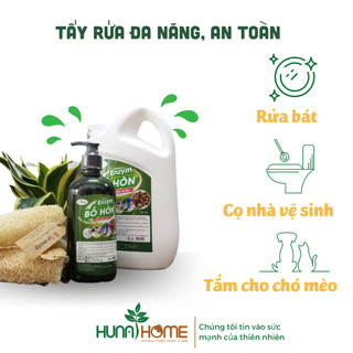 Nước rửa chén/ bát Enzyme Bồ Hòn Huna'shome 500ml