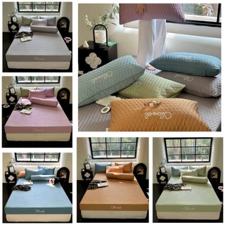 Set ga gối lụa tơ tằm Tô Châu bền đẹp mát mịn