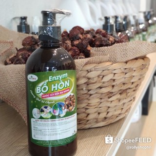 Nước rửa chén/ bát Enzyme Bồ Hòn Huna'shome 500ml
