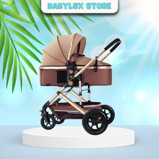Xe đẩy cao cấp cho bé BabyLux V1.6 - 9 tính năng tiện dụng cho mẹ và bé - có thể gấp gọn