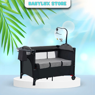Nôi cho bé gấp gọn , nôi vải đa năng ghép với giường bố mẹ tiện lợi mang đi BabyLux Store