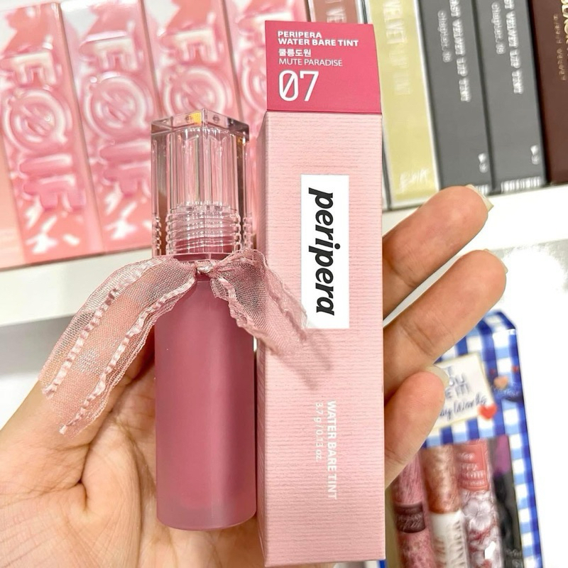 SON PERIPERA WATER BARE TINT #007 HỒNG ĐẤT