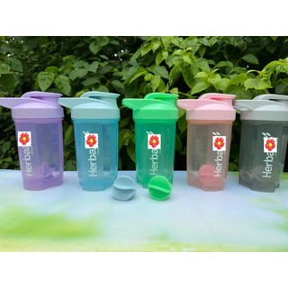 Bình lắc 500ml có logo H.B.L (đủ màu, có quai cầm, chịu nhiệt)
