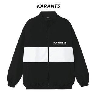   Xả Kho  Áo Khoác Gió Unisex Karants Vintage Sport Jacket - AK02 