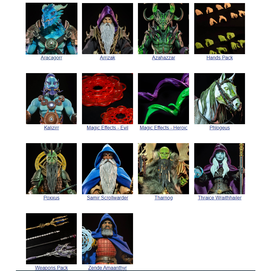 Mô hình Mythic Legions Poxxus Wave Tỷ lệ 1/12
