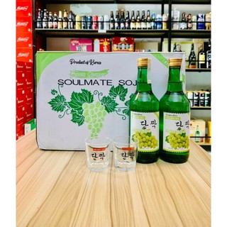 Ly uống rượu Soju 60ml