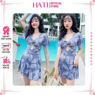Đồ bơi nữ kín đáo dạng váy đi biển đồ bơi 1 mảnh
