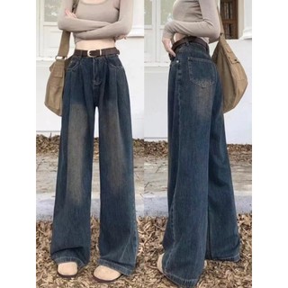 Quần jean ống suông chiết ly eo - Retrostyle - Quan9289_P13K27