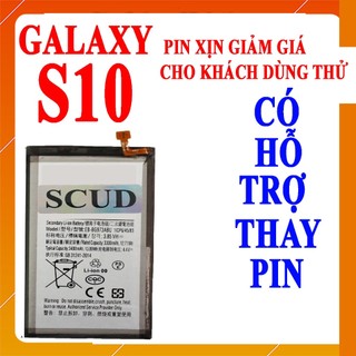 Pin Zin Hãng Scud dành cho điện thoại Samsung Galaxy S10 EB-BG973ABU - 3400mAh