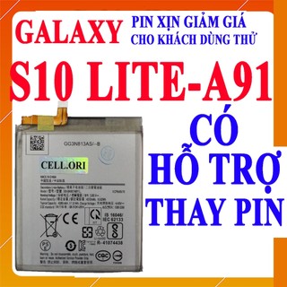Pin Zin Hãng Scud dành cho điện thoại Samsung Galaxy S10 Lite/A91 dung lượng 4500mAh