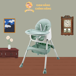 Ghế Ăn Dặm gấp gọn không bánh xe cho bé từ 6 tháng KiuKids