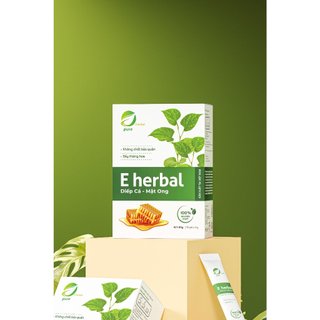 Diếp cá mật ong sấy thăng hoa Eherbal 60 gam (15 gói x 4gam)