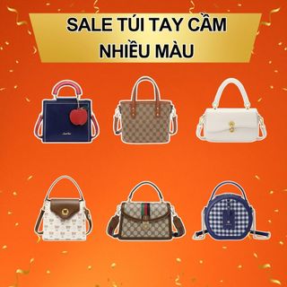 Túi Xách Nữ Tay Cầm Thời Trang Công Sở Đi Làm Đi Chơi Nhiều Màu Xả SALE