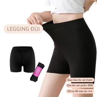 Quần Legging Nữ TAH Lửng  Lưng Cao Tập Thể Thao Yoga Co Giãn 4 Chiều Thoáng Mát