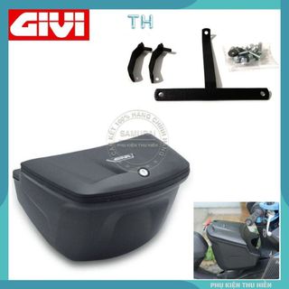 Thùng giữa givi G12N / G10N gắn xe wave s100 / wave anpha + kèm pát gắn hàng chính hãng