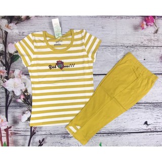 Bộ mặc nhà quần lửng gia hồi size m