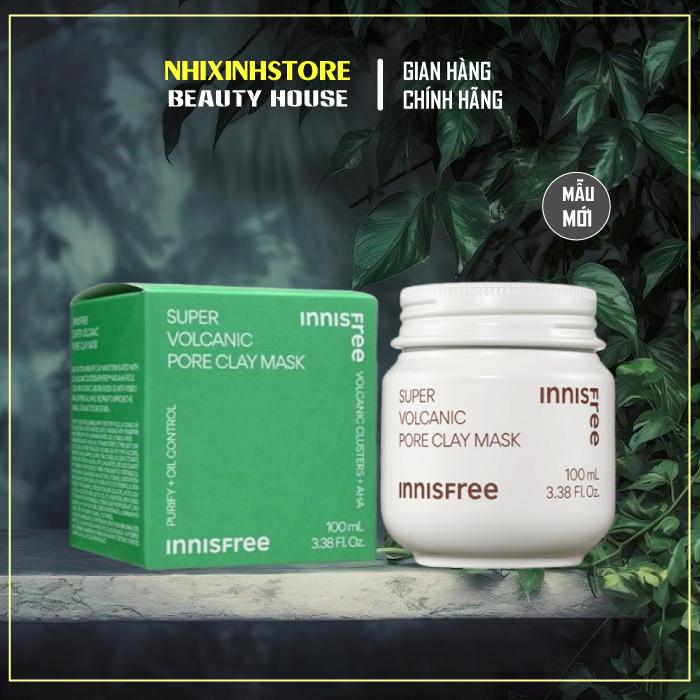 Mặt Nạ Đất Sét Innisfree Super Volcanic Pore Clay Mask