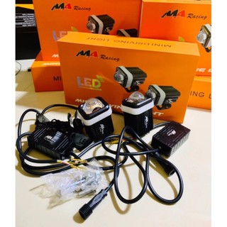 Đèn led trợ sáng s24, led bi cầu mini m1.0 ma racing chính hãng 4 chế độ