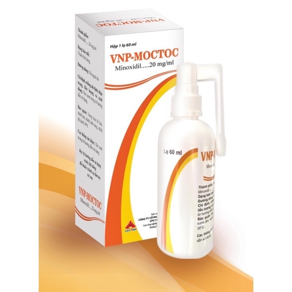 Xịt mọc tóc mọc râu Minoxidil  2% VNP