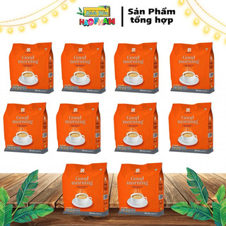Cà phê trần quang - 1 bịch 24 gói nhỏ x 20gr, cà phê goodmorning, coffee cafe