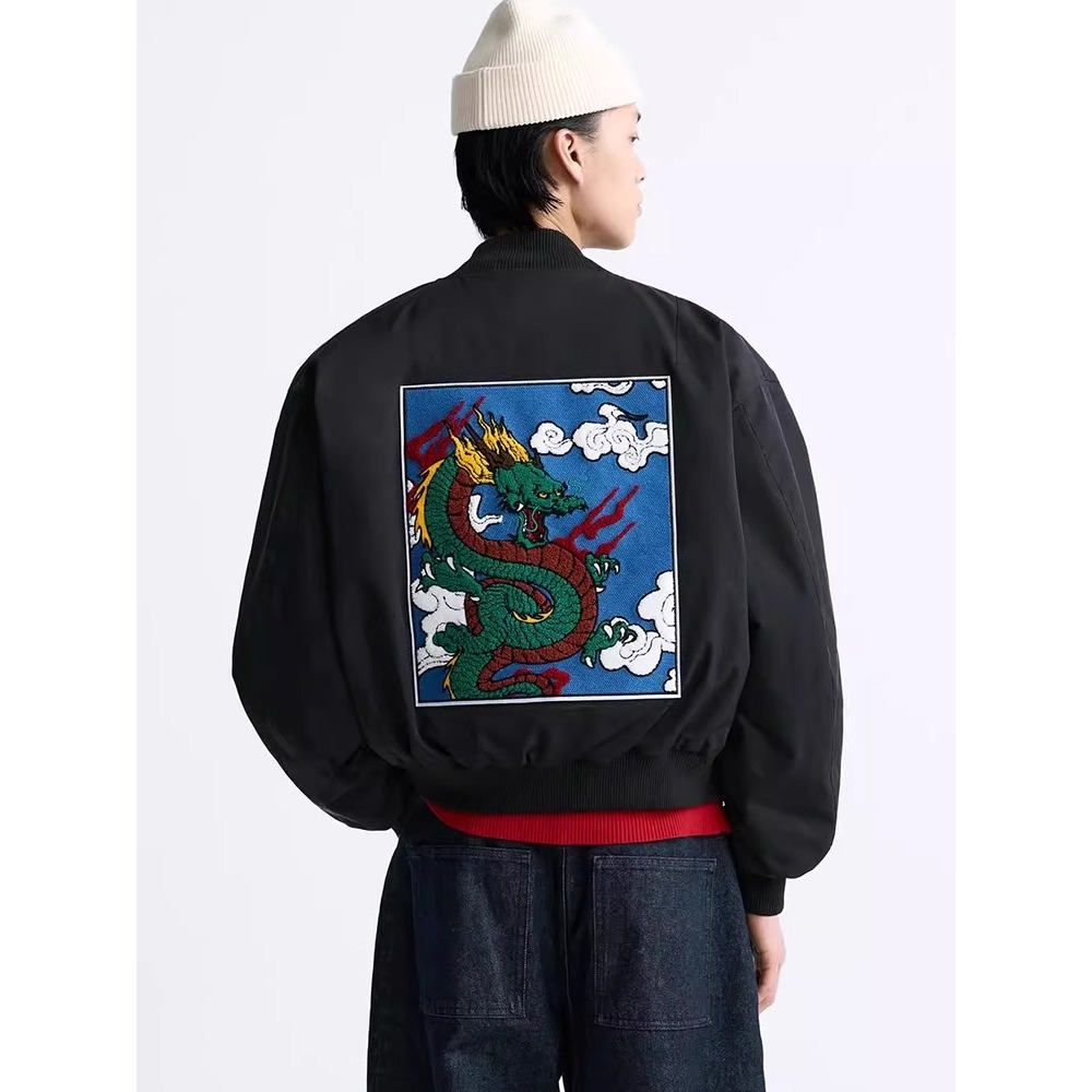 CÓ SẴN - Áo khoác Bomber năm rồng bảng giới hạn - Zr2024 Jacket - The Mei