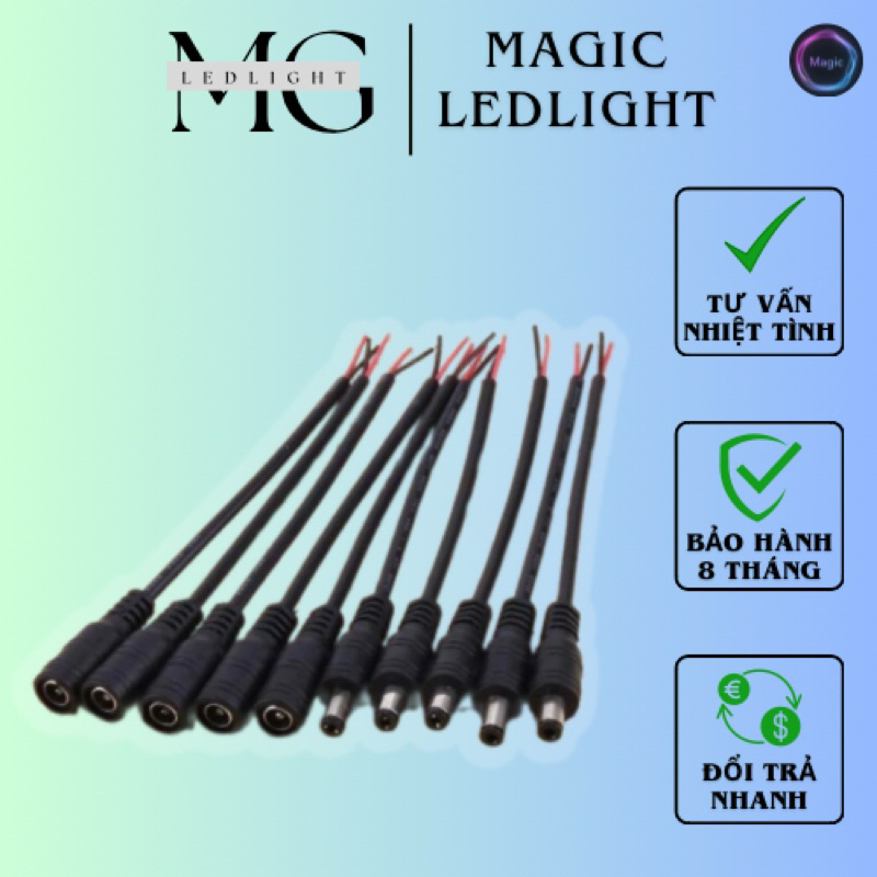 DÂY JACK CẮM NGUỒN ĐIỆN DC 5.5 x 2.1mm