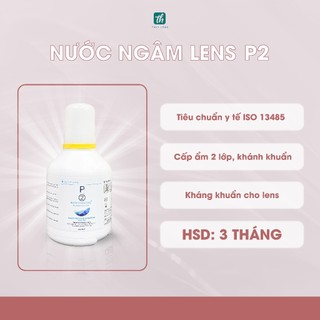 Nước ngâm THUY LENS P2 Revitalise bảo quản kính áp tròng 120ml