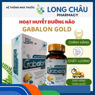 Hoạt Huyết Dưỡng Não GABALON Gold (Hộp 30 Viên)-Giúp bổ não,tăng cường lưu thông  máu não