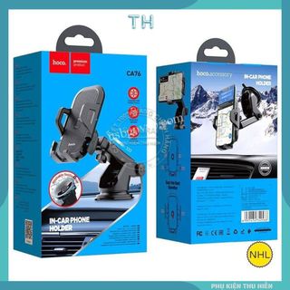 Giá đỡ điện thoại trên xe hơi, xe ô tô CA76 chính hãng hoco
