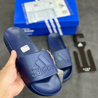 Dép đúc Adidas Aqua logo nổi chính hãng hàng chuẩn full box bill