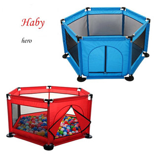 Quây bóng/ Cũi bóng khung sắt kèm 10 quả bóng 5,5cm