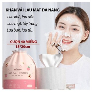 Khăn mặt khô dùng 1 lần Animerry