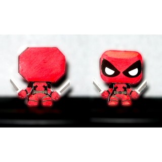 MÔ HÌNH GIẤY 3D NHÂN VẬT - mini Deadpool - Marvel (Mã SP: 04298)