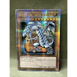 [ Dưa Hấu Yugioh ] Lá bài thẻ bài Blue Eyes White Dragon - 25th secret rare - Tặng bọc bài nhựa bảo quản