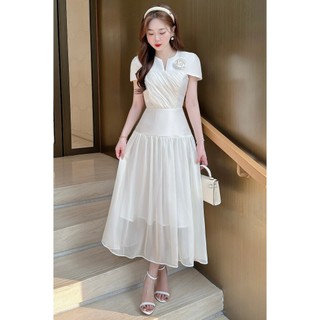 Váy đi tiệc Tafta thiết kế cao cấp siêu sang V466