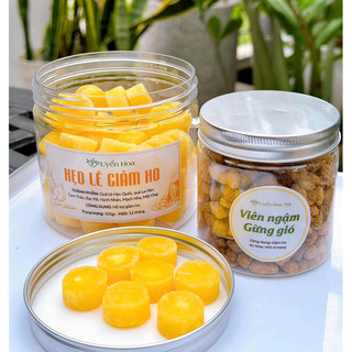 Trà gừng , Viên ngậm gừng , Kẹo lê made in Vietnam